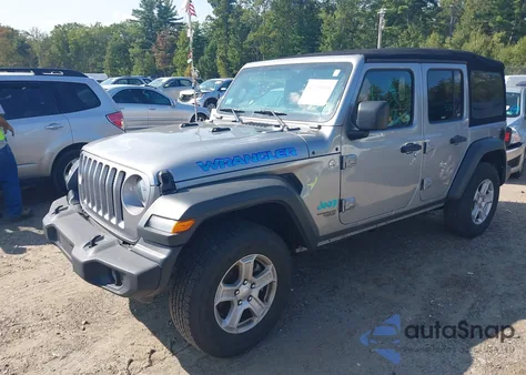 2018 Jeep Wrangler Unlimited Sport S 4X4 z USA, uszkodzony, nr VIN 1C4HJXDG3JW299918
